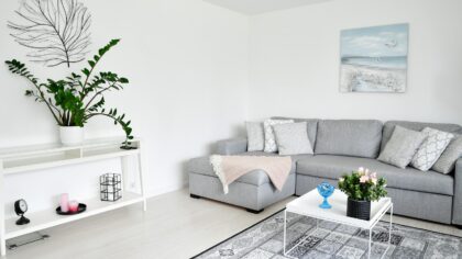 Slik bruker du puter og pledd i stua for mer komfort og helhet