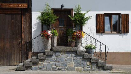 Slik får du vakre høstblomster i krukker på trapp og terrasse